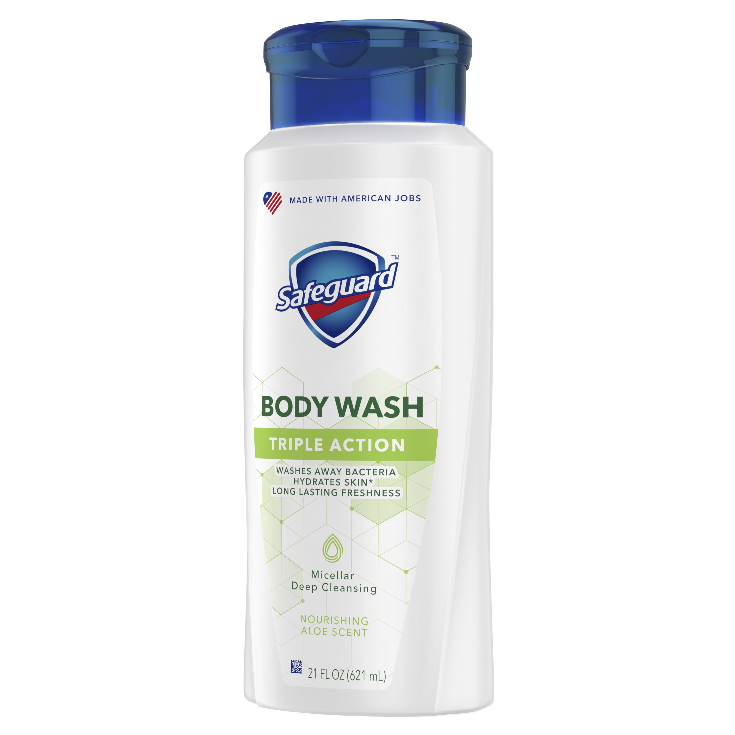 Safeguard Body Wash Nourishing Aloe Scent, 21 Ounces