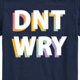 thumbnail image 3 of Instant Message - Don't Worry Short Sleeve Graphic T-Shirt, 3 of 6