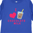 thumbnail image 4 of Inktastic I Love Chocolate Milk Boys or Girls Long Sleeve Toddler T-Shirt, 4 of 5