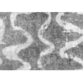 thumbnail image 1 of Ahgly Company Indoor Rectangle Abstract Gray Modern Area Rugs, 2' x 3', 1 of 4