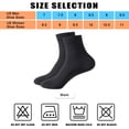 thumbnail image 4 of LWFBDTK Women Crew Socks, Soft Cotton Dress Socks Pack Athletic Socks for Women, Size 9-12, 6 Pairs, 4 of 8