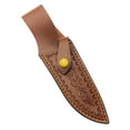 thumbnail image 6 of Convenient Knife Wrap Household First Layer Leather Outdoor Straight Knife Case, 6 of 7