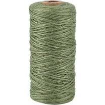 1 set 100M Jute Rope Jute Twine for DIY Craft Sea Green 1mm