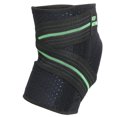 thumbnail image 3 of Knee Brace, Non-slip Design Knee Silicone Pad Brace Knee Joint Protector Knee Protective Brace Running Knee Compression Sleeve  For Movement For Adult Green, 3 of 8
