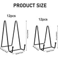 thumbnail image 2 of 24pcs Small Easels for Display Picture Photo Home Décor Accents, 2 of 8