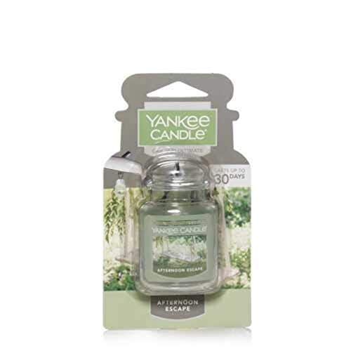 Yankee Candle Ultimate Car Jar Candle, Light Green