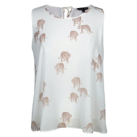 Cheetah All-Over Women's Sleeveless Blouse - Medium