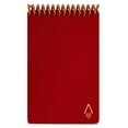 thumbnail image 5 of "Rocketbook Mini Smart Reusable and Sustainable Smart Spiral Notepad - Maroon - Mini Size Eco-friendly Notepad (3.5"" x 5.5"") - 48 Dot-Grid Pages - Includes 1 Pen and Microfiber Cloth", 5 of 9