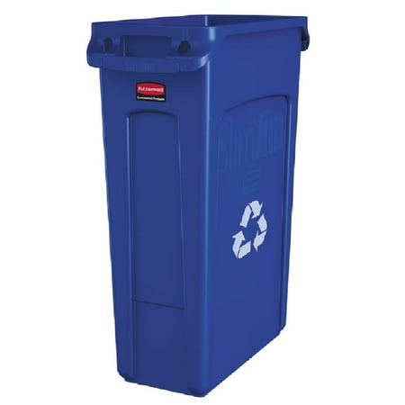 

1 PC-Rubbermaid FG354007BLUE Recycling Container 23 Gallon Blue