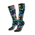 thumbnail image 2 of Balery Colorful Flowers Fun Novelty Socks Men'S Women'S Crew Socks Funny Crazy Novelty Socks Quirky And Cool Socks, 2 of 9