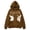 Brown_#01, variant on Men's Graphic Zip Up Hoodies Streetwear Jacket Letter Print Long Sleeve Sweatshirt with Pocket,Royal Blue L