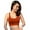 Camellia red, variant on VerPetridure Sports Bras for Women Plus Size Women's shockproof sports hollow out bra with adjustable back buttons