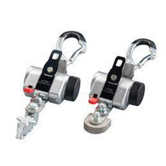 Bronzeseries - PROTEKTOR® 2.0 System Wheelchair Restraints | 4 PACK KIT Attachment: Carabiner, Fitting: L-Track Fitting