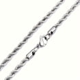 thumbnail image 4 of 1pc Trendy Twisted Titanium Steel Necklace for Men and Women - Fashionable Jewelry Accessory, 4 of 5