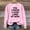 aa08_Pink, variant on Hilzaten Womens Sweatshirt Long Sleeve Crew Neck Graphic Drop Shoulder Pullover Sweatshirt for Women
