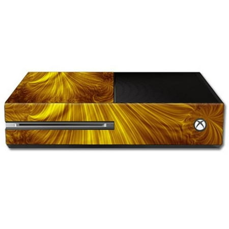MightySkins MIXBONE-Golden Locks Skin Decal Wrap for Microsoft Xbox One Console - Golden Locks
