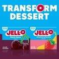 JellO Black Cherry Artificially Flavored Zero Sugar Low Calorie