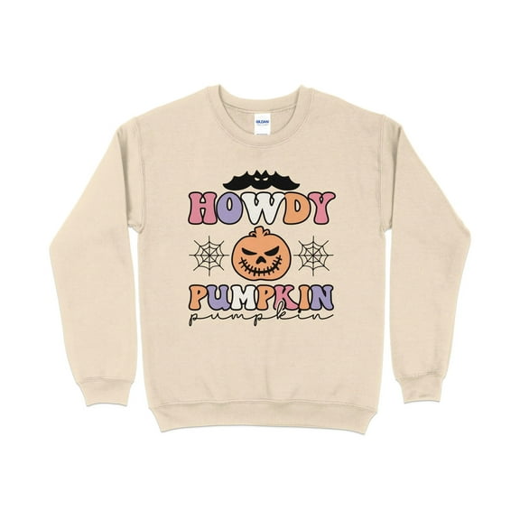 Howdy Pumpkin Sweatshirt, Comfort Colors Sweatshirt, Retro Halloween Sweatshirt, Halloween Shirt, Vintage Halloween Shirt