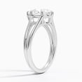 thumbnail image 3 of Dash Jewelry 1.8 Ct Pear Brilliant Cut Moissanite Rings - 14K White Gold Plated Wedding Rings - Wedding Moissanite Jewelry - Beautiful Solitaire Rings for Her - Women's Gifts for Her Birthday, 3 of 6