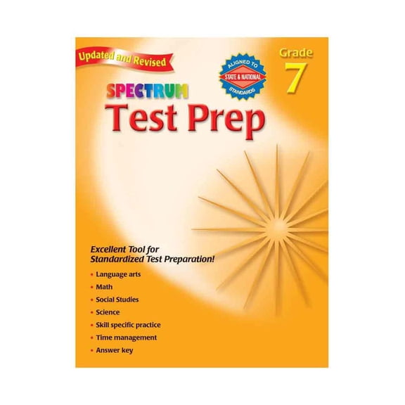 Pre-Owned Test Prep, Grade 7 (Spectrum) (Paperback) 0769686273 9780769686271