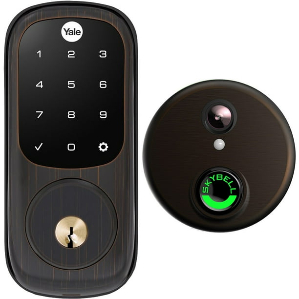 Yale Locks Assure Lock Touchscreen with ZWave in Oil Rubbed Bronze