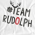 thumbnail image 2 of Christmas Team Rudolph Unisex Adult T Shirt, 2 of 5
