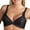 Black, variant on Valmont Women's Front Close Lace Cup Underwire Bra - 8323