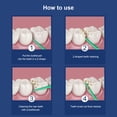 thumbnail image 3 of 150 piezas palillo de dientes de silicona suave palillos de dientes hilo Dental cepillo Irfora  Palillo, 3 of 6