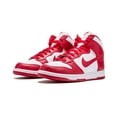 Nike Men's Dunk Retro QS High Top Basketball ShoesWhite/UniversityRed
