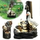 thumbnail image 5 of Solar Power Duck Family Garden Water Feature Fountain Duck Statue LandscapDecor, 5 of 5