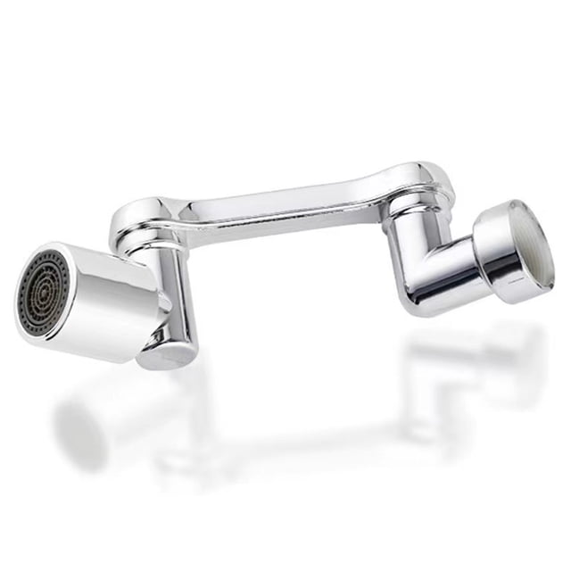 Mistaha Faucet Household Dual Speed Universal Splashproof 1.6Mpa 1080掳 Rotatable Splashproof + Booster Lift Robotic Arm Bathroom Wash Extension Faucet Mouth