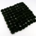 thumbnail image 1 of Pompón de visón de 25mm, 30mm, 40mm, bolas de piel, pompón DIY para coser en llavero de punto, bufanda, zapatos, sombreros, accesorios para manualidades de joyería DIY Tan Jianjun unisex, 1 of 2