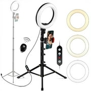 YouLoveIt 8" LED Ring Light with Stand Remote Control Fill Light LED Circle Lamp for Selfie Makeup TikTok YouTube Zoom Meeting