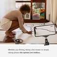 thumbnail image 2 of LimoStudio Camera Video Table Top Light Weight Tripod for DSLR Camera and Cell Phone, AGG1184, 2 of 5