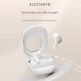thumbnail image 2 of Wireless Headphones High Sound Quality Semi-transparent Space Capsule Bluetooth Earbuds Compact With a Lanyard Portable High-battery Headphones for Gifts, 2 of 6