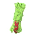thumbnail image 1 of Cuerda de nailon reflectante Zulema Guy Lines 13 pies ajustador accesorio esencial Verde 4M-4mm Cuerda de viento de tienda, 1 of 4