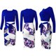 thumbnail image 4 of Long Sleeve Crew Neck Zip Body Dress Church Dress WERSEON Modelo, 4 of 20