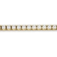 thumbnail image 2 of Certified 9.00 Carat TW Natural Diamond Tennis Bracelet in 14k Yellow Gold, 2 of 4