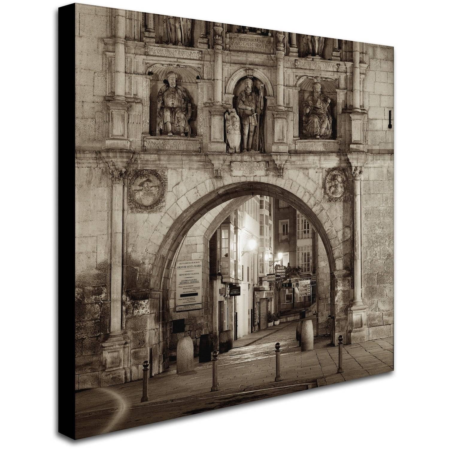 Trademark Fine Art "Burgos I" Canvas Art by Alan Blaustein