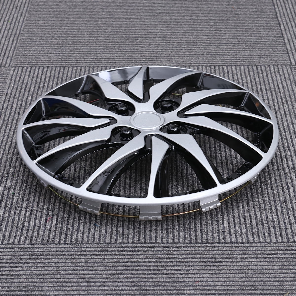 CATIEBYE Wheel Caps Car Wheel Protection Hubcaps Improved Design 1Set