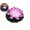 Purple, variant on VQPeo Lotus Lamp Decorations, Led Waterproof Flameless Lotus Tea Lights with Water Lily Pad, Waterproof Floating Lotus Light for Home Garden Pond
