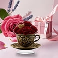 thumbnail image 7 of WEGFTDUOP Valentine's Day Themed Decorative Teacups Gifts For Couples Love Tea Cup Acrylic Ornaments, 7 of 7