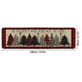 thumbnail image 3 of Birdeem 1Pcs Tapis, Chambre à Coucher, Antidérapant et Résistant, Tapis de Sol, Salon, Noël Tapis de Sol Rouge, 3 of 10