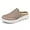 Khaki, variant on Slip On Mules & Clogs for Mens Light Open Back Shoes Comfort Walking Shoes Breathable Slippers Closed Toe Slides