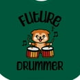 thumbnail image 4 of Inktastic Drumline Band Future Drummer Boys or Girls Baby Bib, 4 of 4
