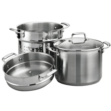 UPC 016017014053 product image for Tramontina Gourmet 4-Piece 8-Quart Covered Multi-Cooker | upcitemdb.com