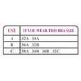 thumbnail image 3 of Seashell Shape Adhesive Lace Up Women Bra, Braza She Shells-Reusable Stick On Bra, 3 of 7