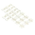 thumbnail image 5 of Bonito clip de papel galvanizado con forma de flor de Metal dorado y forma de lazo, clips de papel divertidos e innovadores para el hogar y la Oficina, 5 of 5