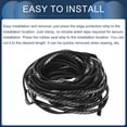 thumbnail image 4 of Fibra de carbono negra de cromo 39.37 pies (12M), 4 of 7