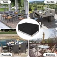 thumbnail image 7 of Outdoor Waterproof Patio Table Furniture Set Covers Sofa Cover Windproof Anti-UV Patio Furniture Covering for Sofa Table Chair Rectangle, 7 of 7